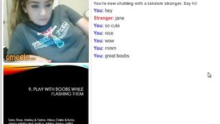Omegle Girl #17 - Cute Jane Gets Naked