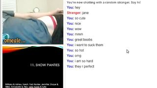 Omegle Girl #17 - Cute Jane Gets Naked