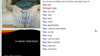 Omegle Girl #17 - Cute Jane Gets Naked