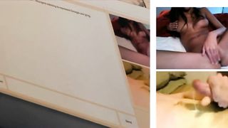 Hot Girl makes Guys Cum on Chatroulette