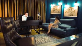 Office Secretary Gets her Ass Taught...