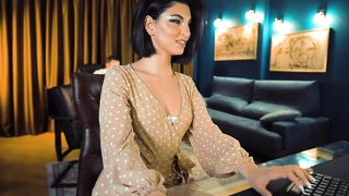 Office Secretary Gets her Ass Taught...