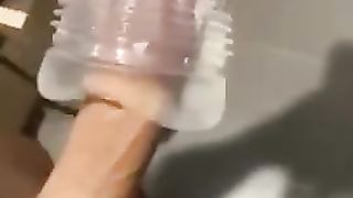 Shower Wank with my Fleshlight Ice