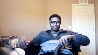 Stroking from Home..... Coworkers Remote Bang Part one