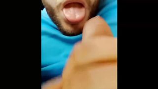 Guy self Swallow - I only Missed one Drop of my own Cum ;p