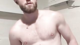 HOT SOLO MALE HUMPS PILLOW AND FUCKS FLESHLIGHT TO ORGASM